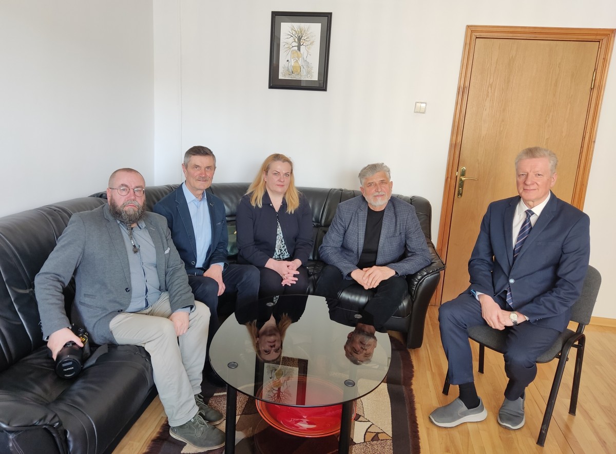 Susitikimo dalyvių pokalbis su direktorium V. Žiliumi